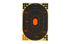 Large shooting target for firearm practice