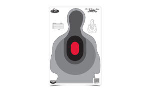 Shooting target with multiple concentric rings