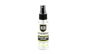 Breakthrough military-grade solvent bottle spray