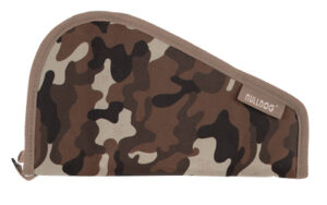 Camouflage gun case by Bulldog shown folded.
