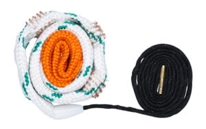 Coiled ropes, colorful and black, side by side.