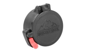 Butler Creek scope cover with red latch