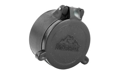 Power Creek black plastic cover with mountain logo