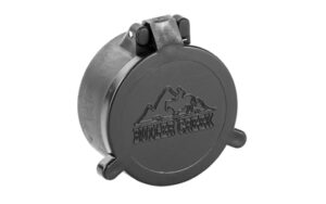 Butler Creek scope cover with mountain logo
