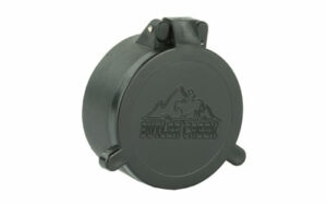 Black lens cap with Butler Creek logo.