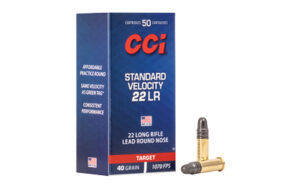 CCI Standard Velocity .22 LR Ammunition Box