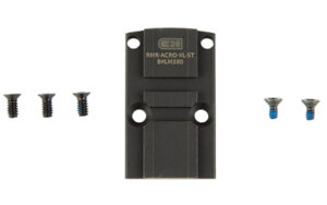 RMR ACRO XL ST mounting plate with screws.