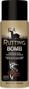 Rutting Bomb whitetail buck scent aerosol can