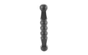 Black massage stick with ergonomic design