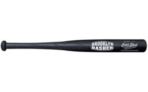 Black Brooklyn Basher baseball bat product image.