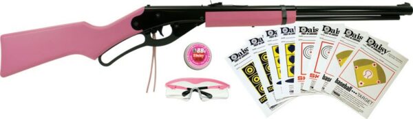 DAISY 1999 PINK LEVER ACTION - CARBINE BB SHOOTING FUN KIT