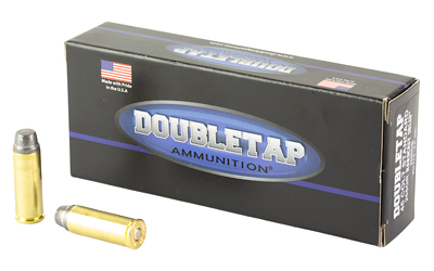DoubleTap ammunition box with two bullets