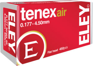 ELEY TENEX AIR PELLETS 177 - 4.50MM 8.2 GRAINS 450-PACK