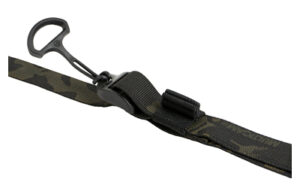 Camo dog leash with clip attachment
