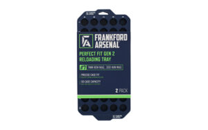 Frankford Arsenal reloading tray for ammunition cases.