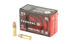 Federal American Eagle .22 LR ammunition box