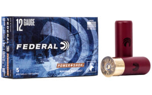12 gauge shotgun shells Federal Power-Shok box