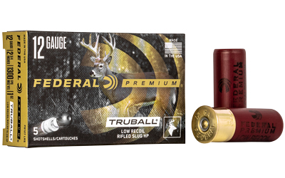 Federal Premium 12 gauge ammunition box and shells.