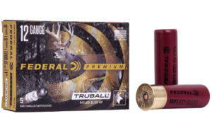 Federal Premium 12-gauge rifled slug ammunition box