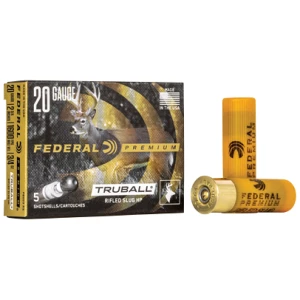 Federal Premium 20 Gauge Rifled Slug Ammunition