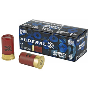 Federal 12 gauge shorty shotgun shells box
