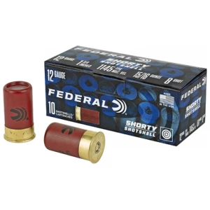Federal 12 gauge shorty shotgun shells box