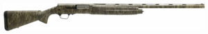 Camouflage hunting shotgun side view
