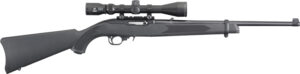 RUGER 10/22 CARBINE 22LR - BLUED BLACK SYN. W/3-9X40