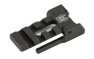 Black tactical weapon rail mount adapter