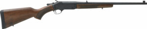 HENRY SINGLE BARREL 308 WIN - 22" BLUED WALNUT