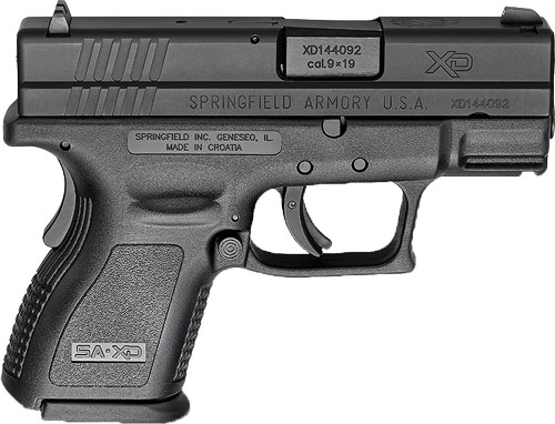 SPRINGFIELD XD SUB-COMPACT 9MM - 3" 10RD ESSENTIALS PACKAGE