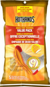 Hothands foot warmer insole value pack