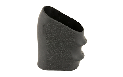 Black rubber pistol grip sleeve with texture