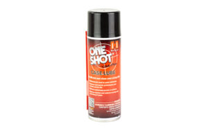 One Shot case lube spray can