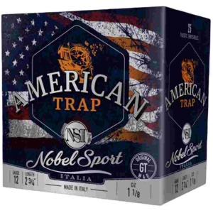 Noble Sport Target Trap Shotshells 12 ga 2-3/4" 1-1/8 oz 1200 fps #7.5 25/ct