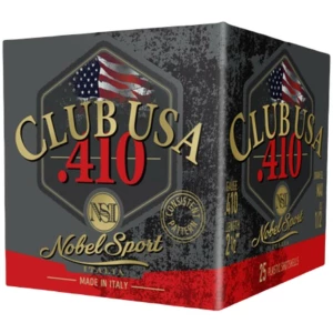 Nobel Sport Shotshells .410 ga 2-1/2" 1/2oz 1240 fps #6 25/ct