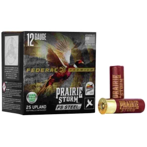 Federal Prairie Storm FS Steel Shotshells 12 ga 3" 1-1/8oz 1350 fps #3 25/ct