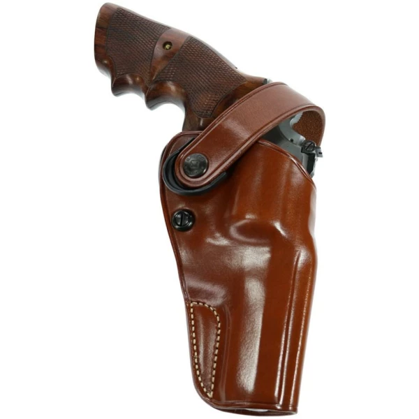 Galco DAO Strongside/Crossdraw Belt Holster for S&W K&L Frame with 6" Barrel Tan RH