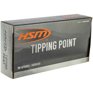 HSM Tipping Point 2 Rifle Ammunition .30-06 Sprg 165 gr SST 20/ct