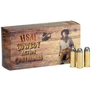 HSM Cowboy Action Rifle Ammunition .32-20 Win 115gr RNFP 850 fps 50/ct