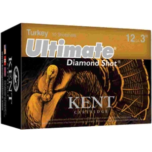 Kent Cartridge 12 Gauge 3 Max 1-3/4oz #4 Turkey 10 Rounds/Box