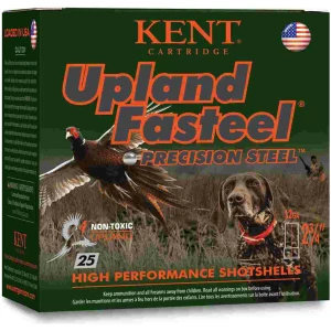 Kent Upland Fasteel Shotshells  12 ga 2-3/4" 1-1/8oz 1400 fps #7 25/ct