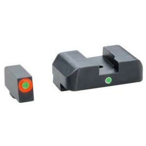 Green Tritium Outline Orange/Green Single Dot forGlock 29-30-31-32-36-40-41