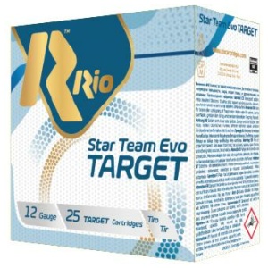 Rio Star Team Target 32 Low Recoil Shotshells 12ga 2-3/4" 1-1/8oz 1150 fps #7.5 25/ct