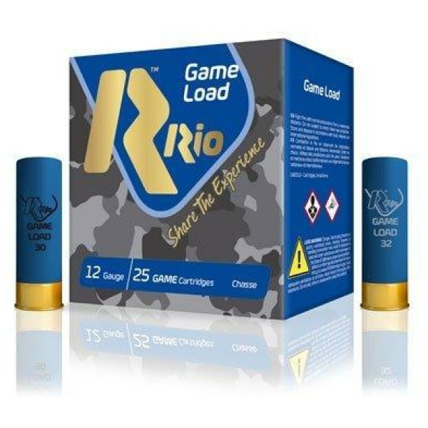 Rio Top Game HV Shotshells 12 ga 2 3/4" 3 3/4 dr 1 1/4 oz #7.5 1330 fps 25/ct