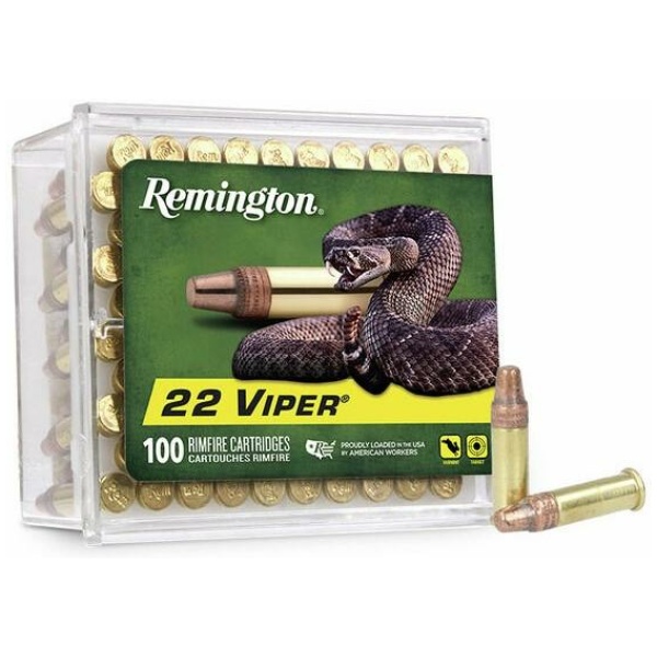 Remington .22 Viper Rimfire Ammunition .22 LR 36 gr TCSB 1410 fps 100/ct