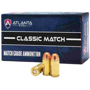 Atlanta Arms Classic Match Grade Ammo .380 ACP 100gr FMJ 800 fps 50/ct