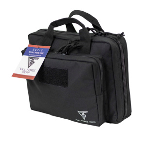Full Forge Gear CAT-2 Double Pistol Case Black