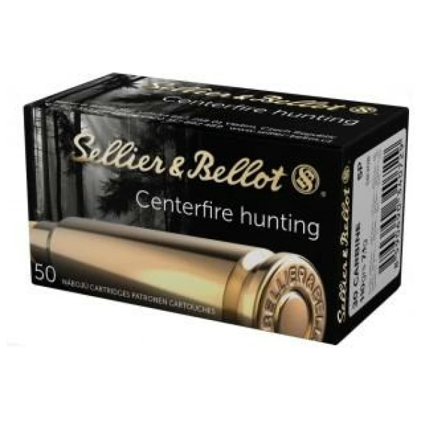 S&B AMMO 30 Carbine 110 Gr Soft Point 50/RD