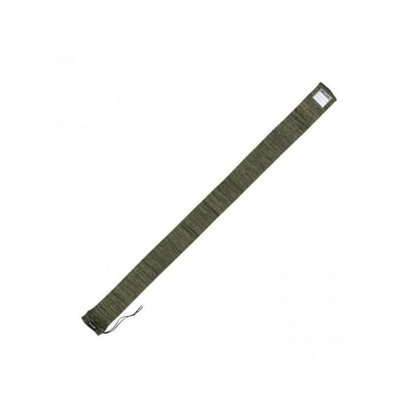 Olive green rifle sock for firearm protection.